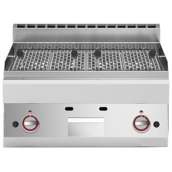G65/GPL7T-N (25) Gas Lavasteingrill, Rost aus Gusseisen -Top-